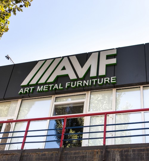 Наружная вывеска для «AMF»