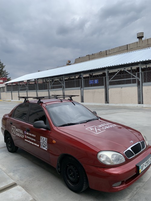 Брендирование авто для компании "AF metal group"