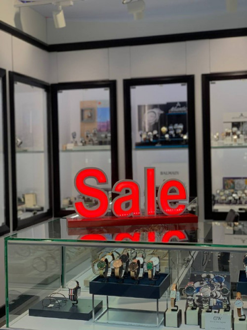 Мобильная световая вывеска SALE