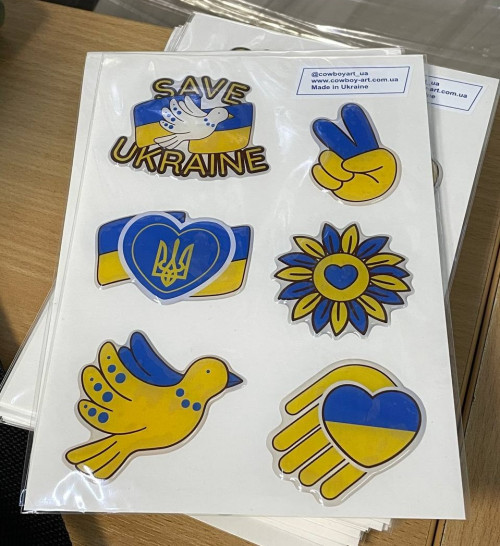 Обьемные наклейки